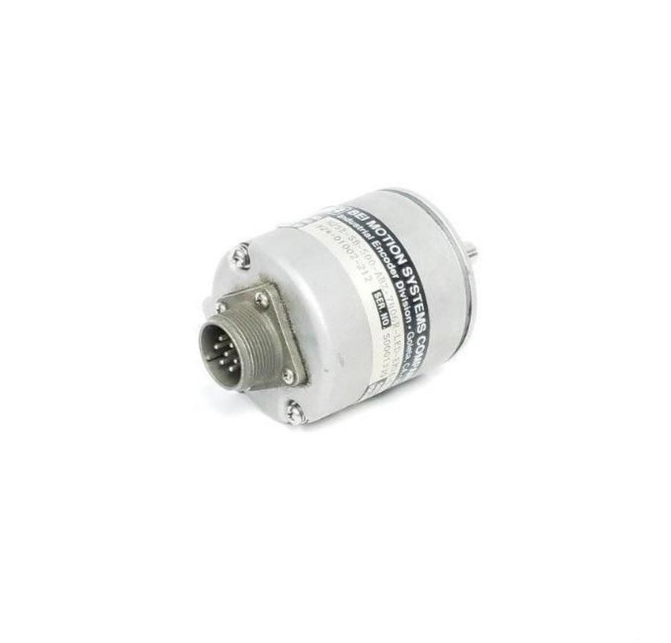 Used BEI MOTION H25E-SB-500-ABZ-7406R-LED-EM16-S ENCODER 924-01002-212 15VDC IN