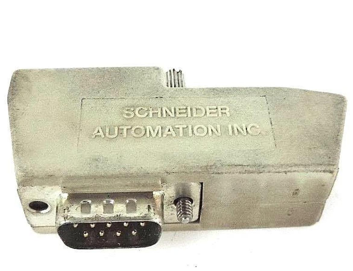 Used SCHNEIDER MODICON 170XTS02000 MODBUS PLUS CONNECTOR DB9 TO RJ45