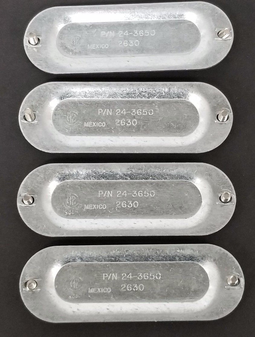 Used LOT OF 4 NEW KILLARK 0L-10M COVER PLATES 24-3650