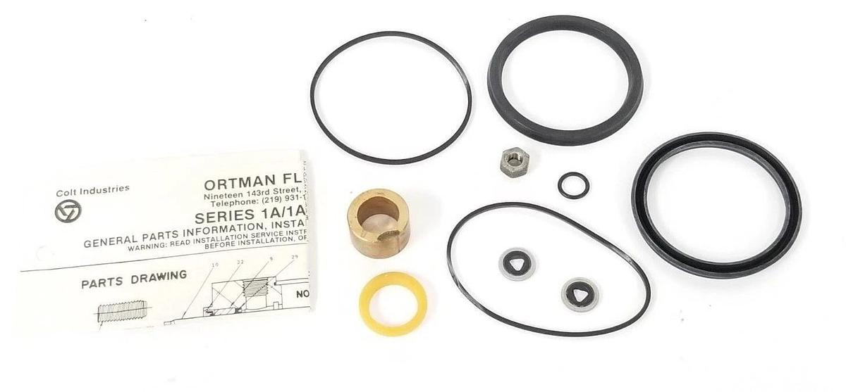 NEW ORTMAN FLUID POWER 129564 REPAIR KIT *INCOMPLETE*