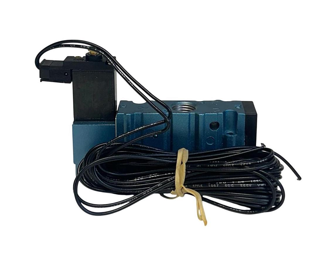 HEUFT MAC HPP100075ST SOLENOID VALVE 24VDC COIL 20-120PSI 3/2 WAY NSNP