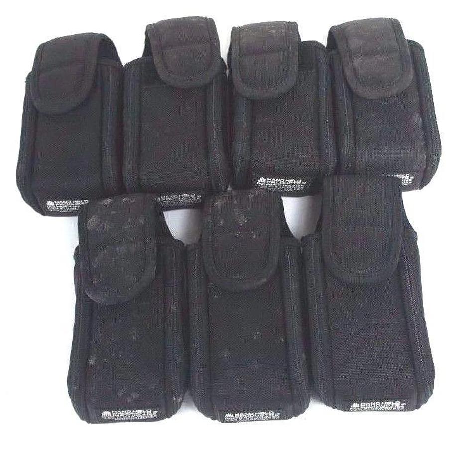 Used LOT OF 7 HAND HELD PRODUCTS 048-00032 DOLPHIN HOLSTERS 04800032