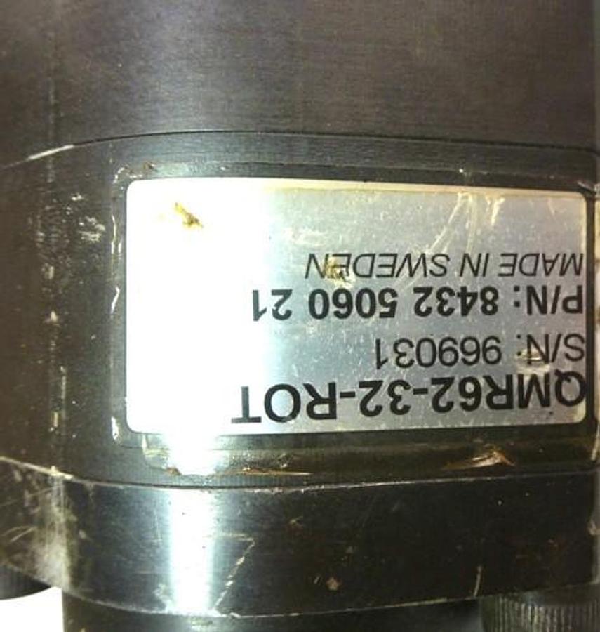 Used ATLAS COPCO QMR62-32-ROT NUT RUNNER W/ BSM 28120A-R2.5 & QRT 62 200-O
