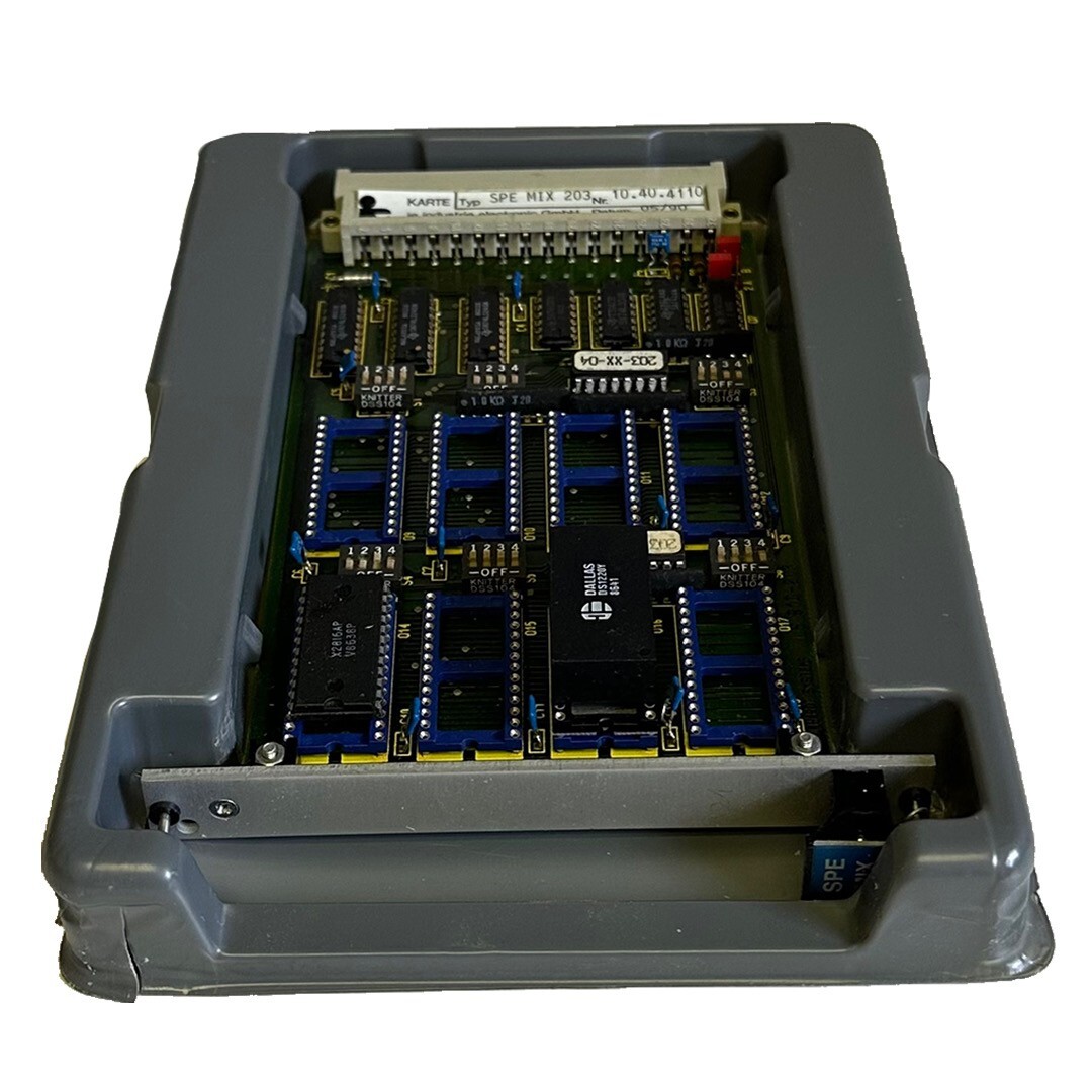 Used NEW IE INDUSTRIES KARTE SPE MIX 203 / SPEMIX203 CARD 10.40.4110 / 10404110