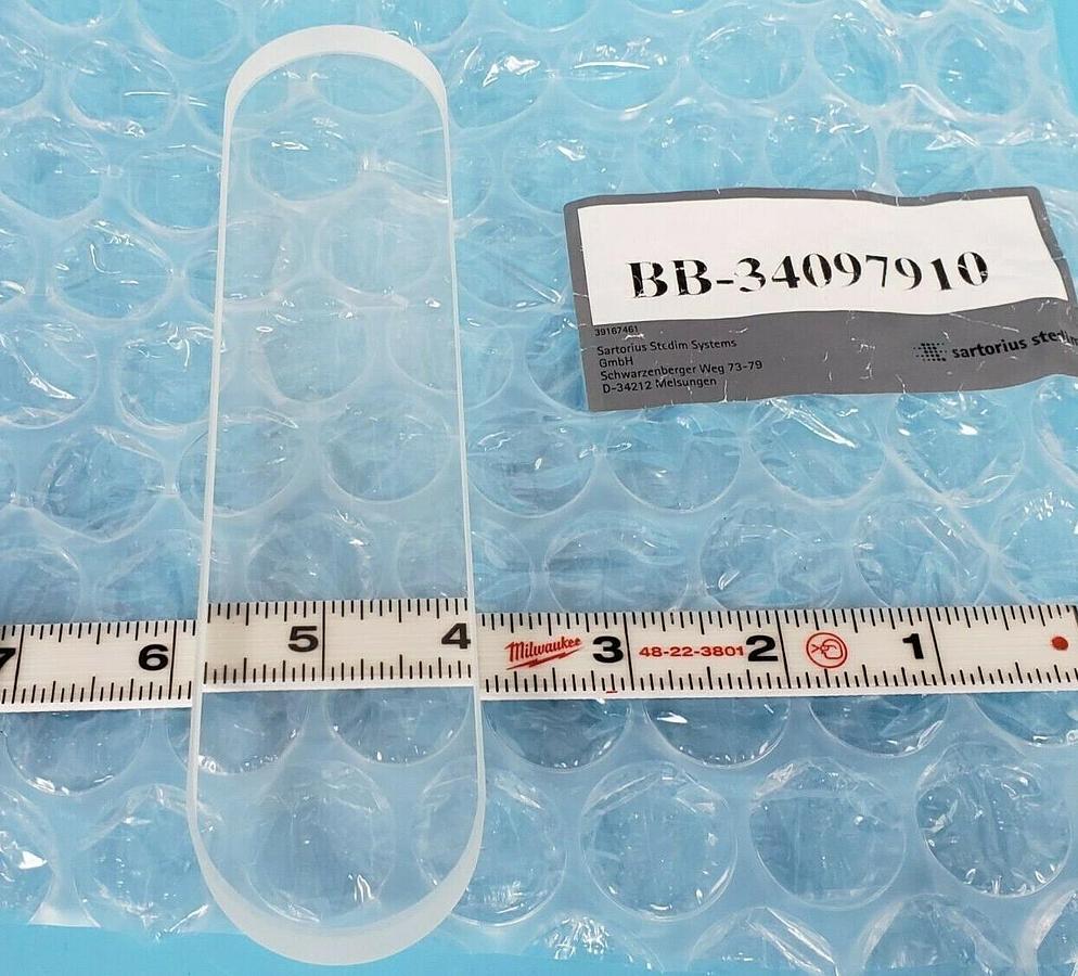 Used NEW SARTORIUS-STEDIM BB-34097910 LONGITUDIAL SIGHT GLASS 195x45x15
