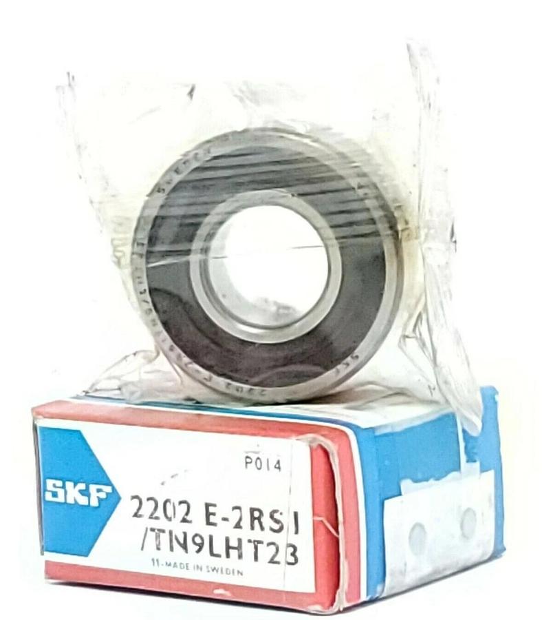 Used NIB SKF 2202E2RS1TN9LHT23 DOUBLE SEALED BALL BEARING 2202E-2RS1/TN9LHT23