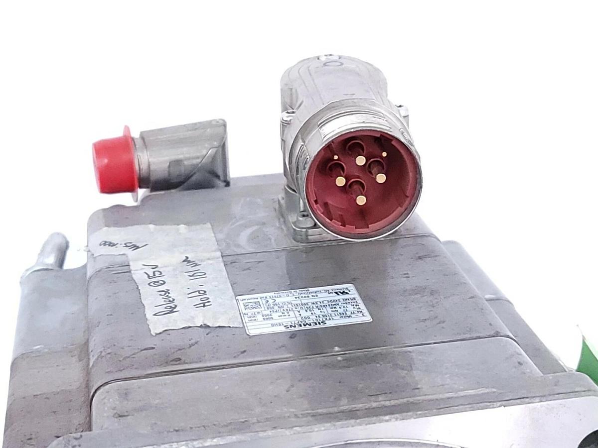 Refurbished SIEMENS 1FK7101-5AF71-1EH0 SIMOTICS S Servo Motor ENCODER A-2048 w/Brake REP.