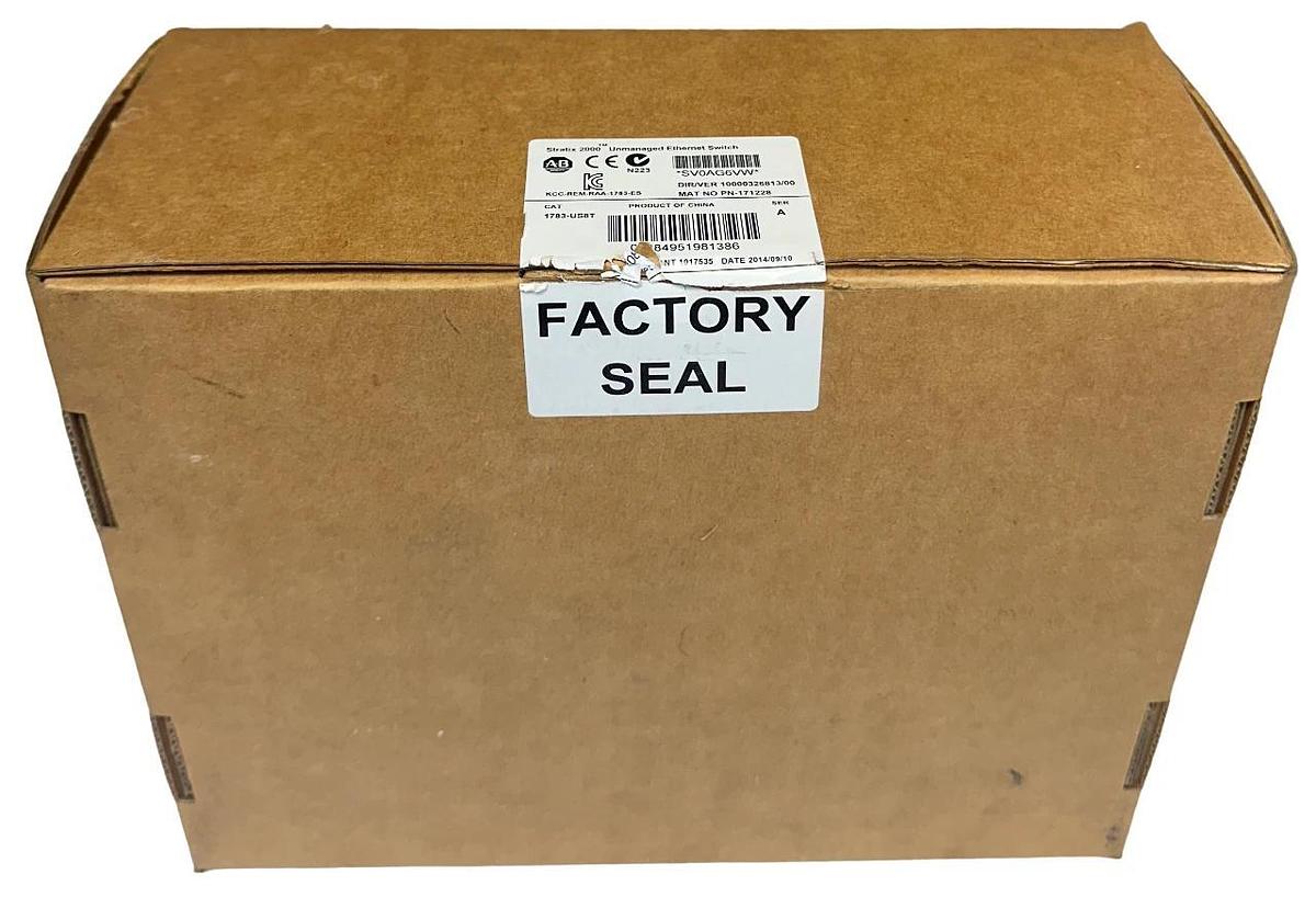 ALLEN BRADLEY 1783-US8T /A Stratix 2000 UNMANAGED EtherNet SWITCH 8-PORT NSMP