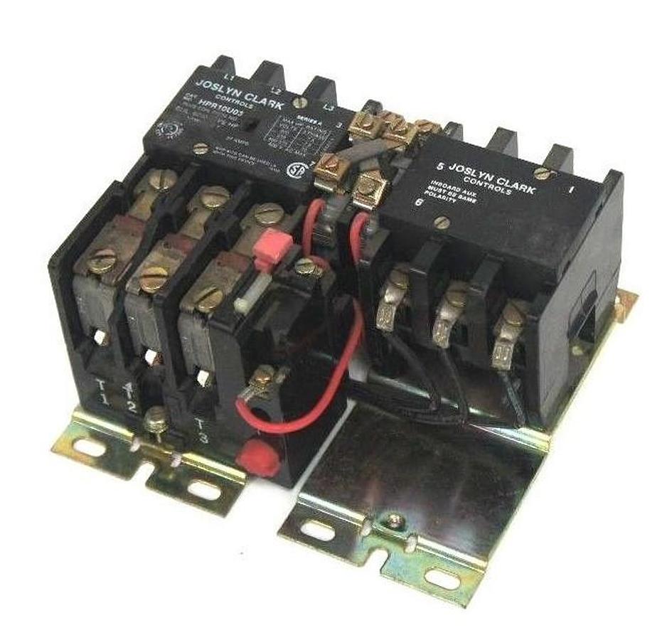 Used JOSLYN CLARK CONTROLS HPR10U03 STARTER, SERIES A