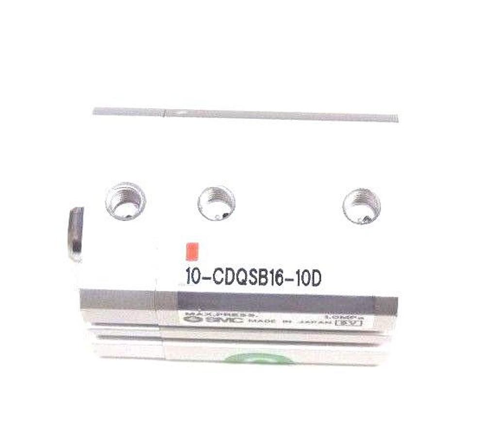 NIB SMC 10-CDQSB16-10D PNEUMATIC ROTARY CLAMP CYLINDER 10CDQSB1610D