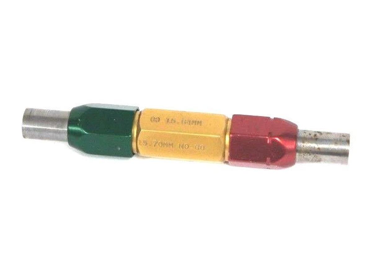 Used DELTRONIC PLUG GAGE GO 15.64MM NO GO 15.70MM 705517.0.00