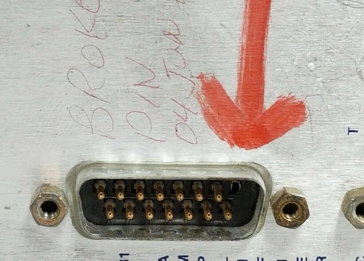 Used ADEPT TECH 20338-53000 REV. A DUAL C AMP BOARD 2033853000, 10338-53100 REV. H