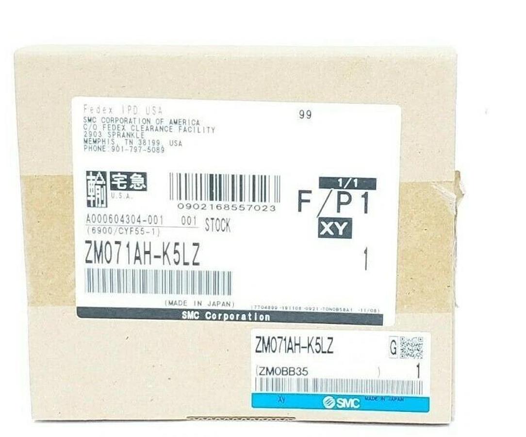 Used NIB SMC ZM071AH-K5LZ VACUUM EJECTOR VALVE ZM071AHK5LZ