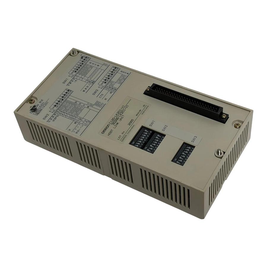 Used Omron Sysmac C120-LK201-V1 3G2A6-LK201-V1 Host Link Unit RS232C Module