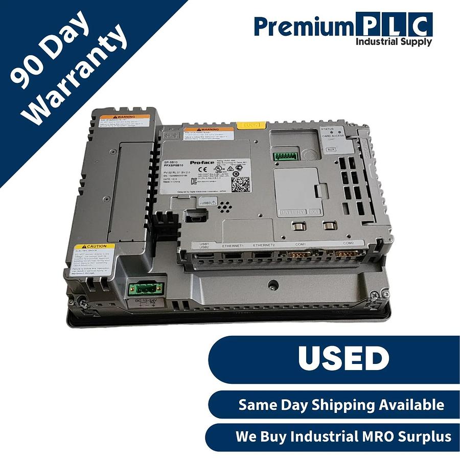 Used USED PRO-FACE SP-5500WA / PFXSP5500WAD HMI DISPLAY W/SP-5B10 / PFXSP5B10 MODULE