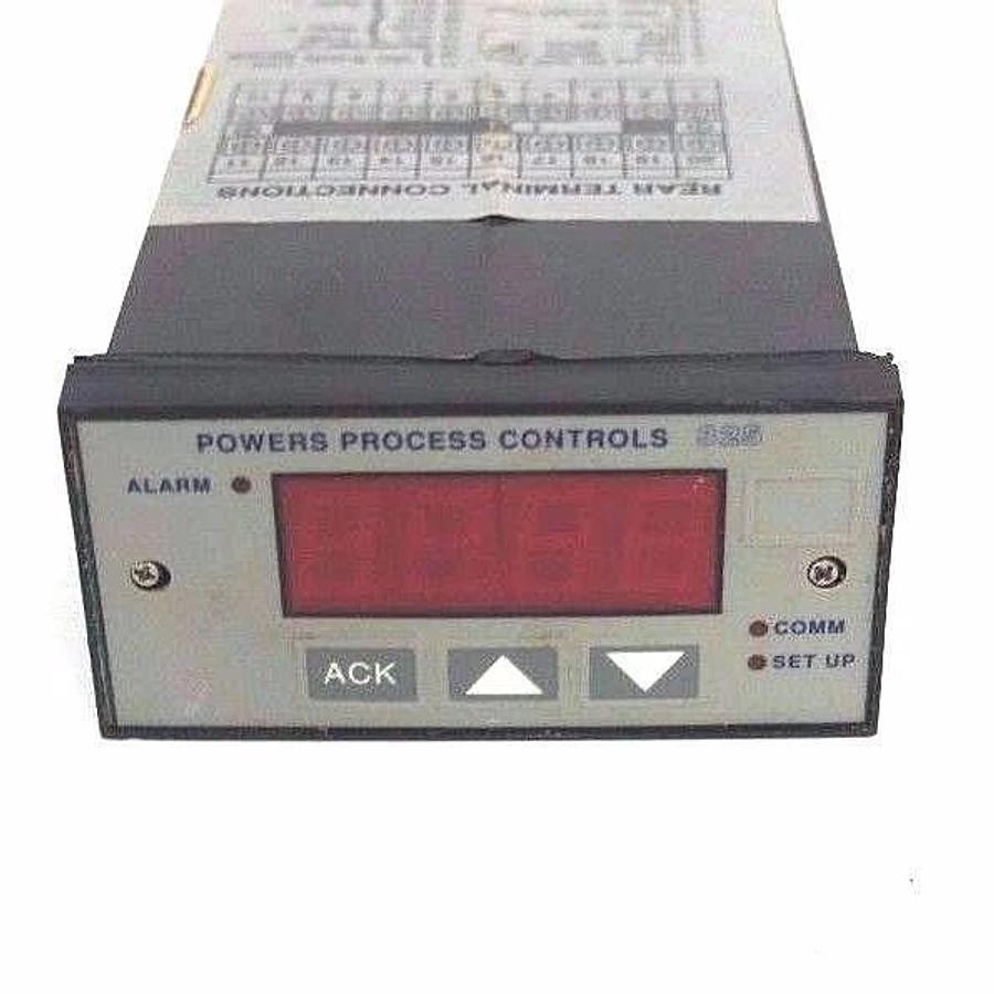Used POWERS PROCESS CONTROLS 325-C000 DIGITAL TEMP. CONTROLLER 300 SERIES F/W 7.5