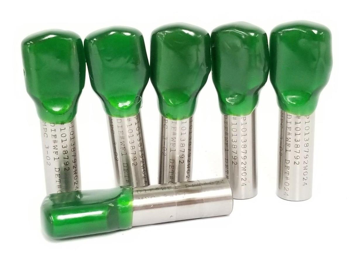 Used LOT OF 6 NEW LANE P10138792W024 PUNCHES DIE # WF1, DET# 024, MPC 3-02