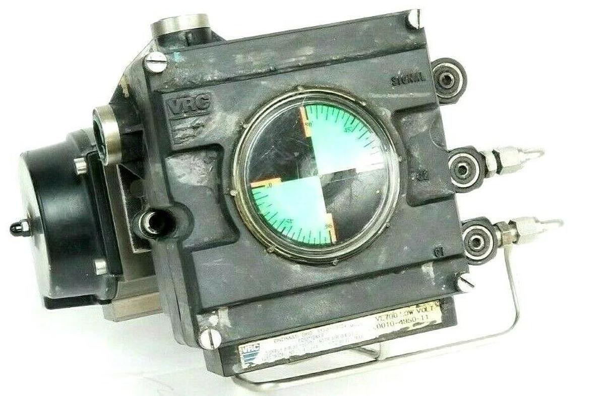 Used VRC VE700 LOW VOLT POSITIONER W/ BETTIS RPO-1000 SR4 ACTUATOR 120PSI 2'' IN.