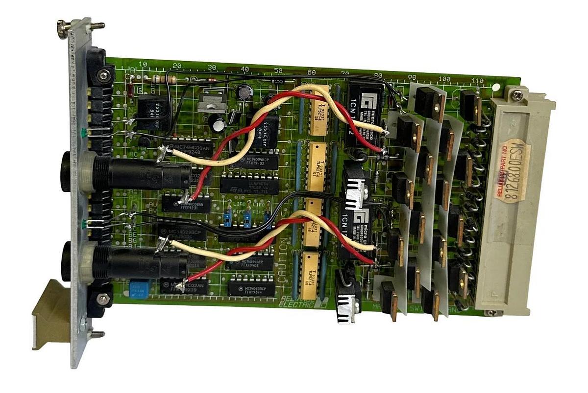 Used RELIANCE ELECTRIC 812.68.00 / 812.68.00ESW 24VDC 2A OUTPUT MODULE ADOI