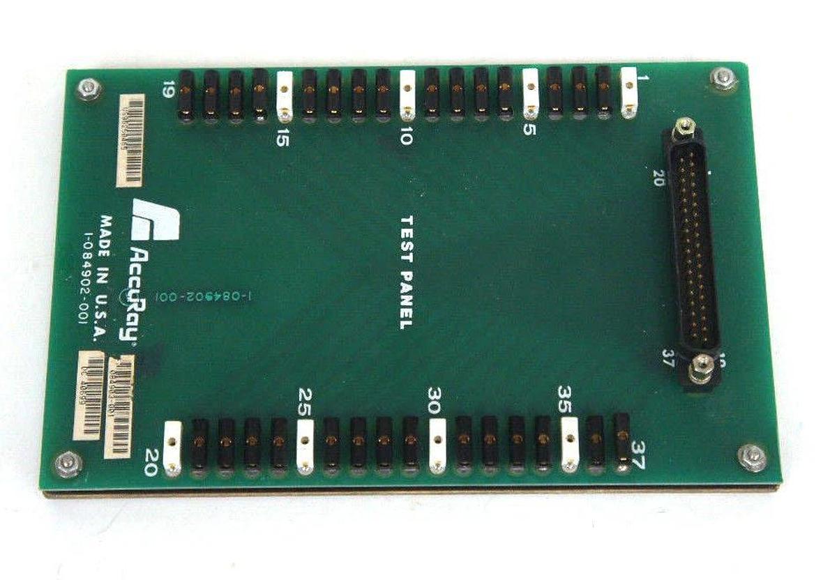 Used ABB ACCURAY 1-084902-001 TEST PANEL 1084902001