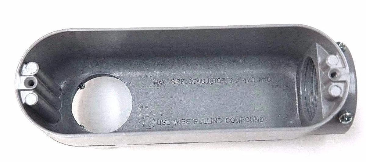 Used NIB CROUSE HINDS LB65MT 2" LB COMBO FITTING SIZE: 2" CONDUIT BODIES