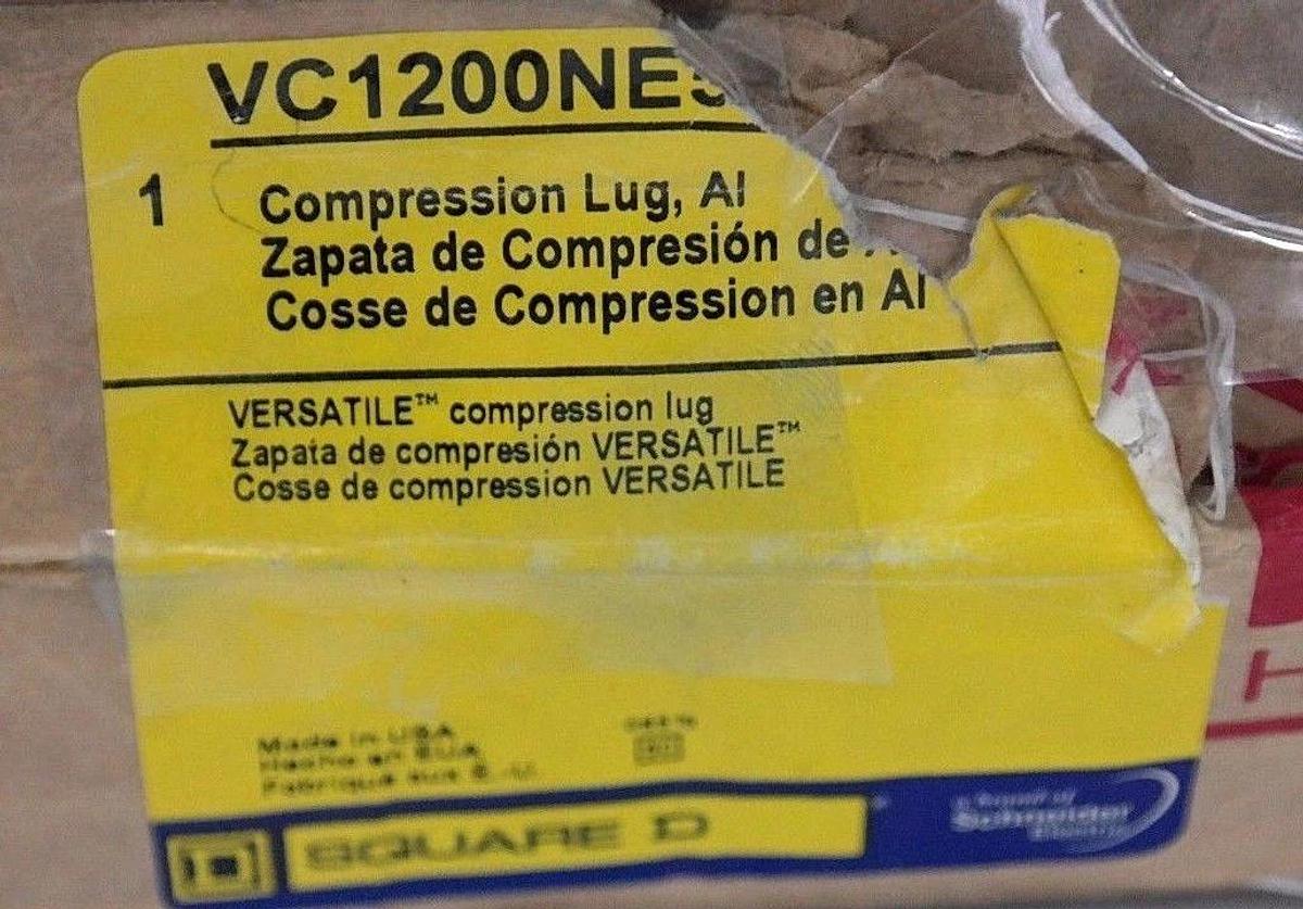 NEW SQUARE D VC1200NE5 AI COMPRESSION LUG KIT