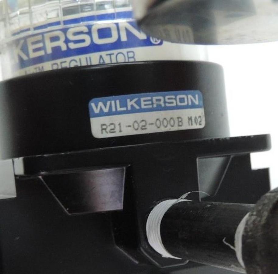 Used NORGREN F73C-2AN-AD0 PNEUMATIC FILTER ASSY. W/ WILKERSON R21-02-000B REGULATOR