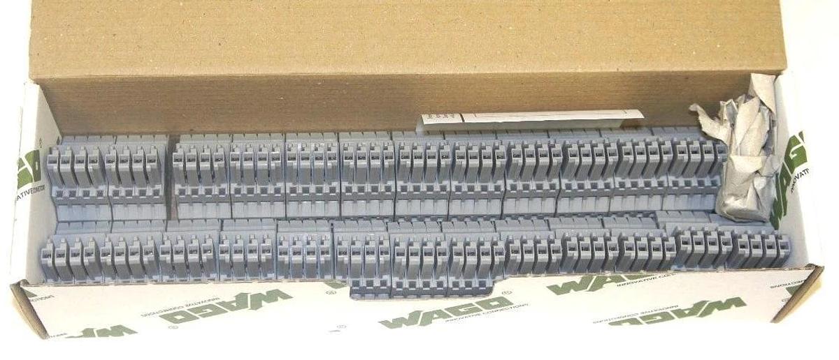 Used NIB WAGO 769-124 FEMALE PLUGS 2 COND. 4 POLE (BOX OF 25)