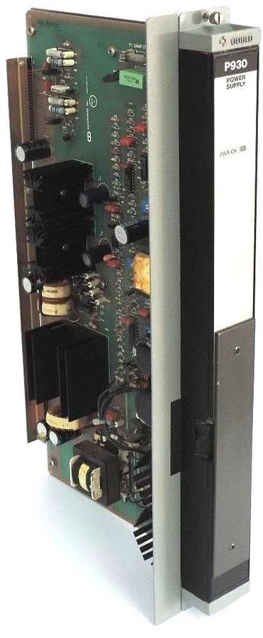 Used GOULD MODICON AS-P930-007 POWER SUPPLY MODULE FINAL ASSY. NO. 15A0251-000 REV. F