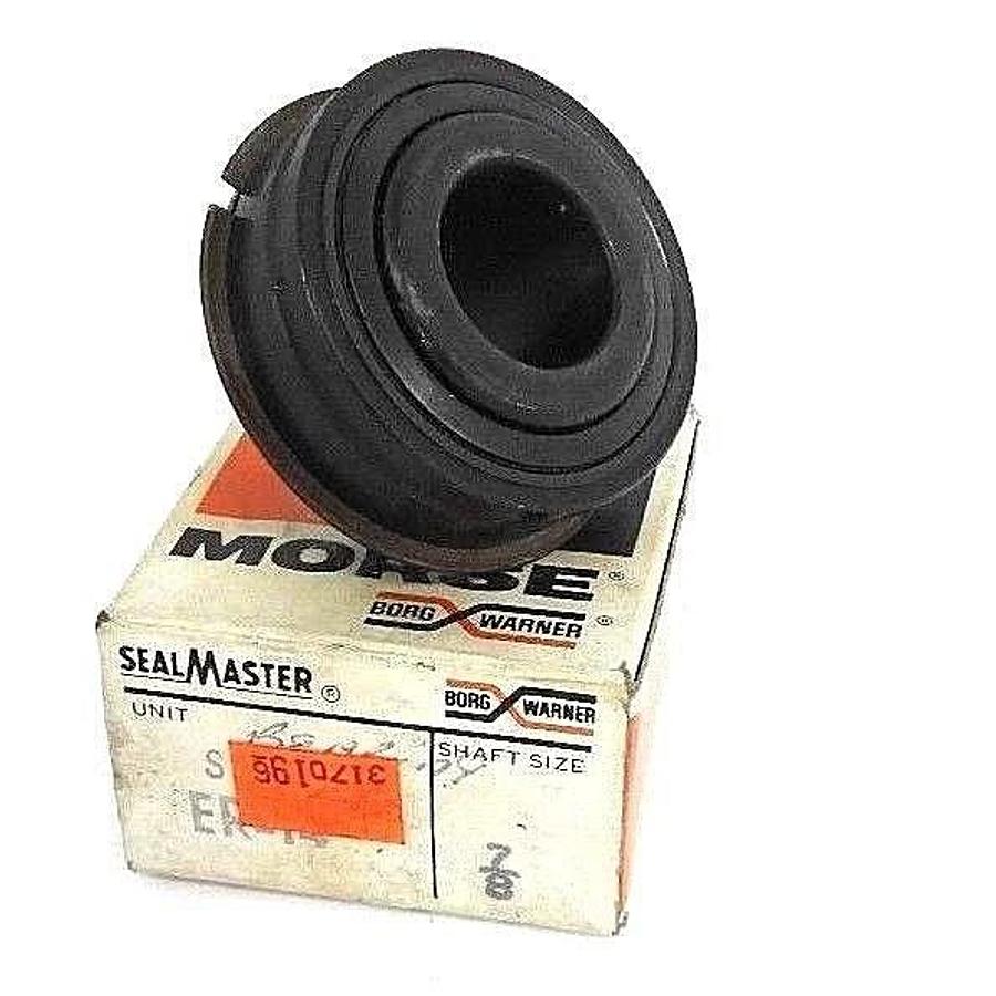 Used NIB MORSE SEALMASTER ER-14 BEARING W/SNAP RING EXTENDED INNER RING ER14