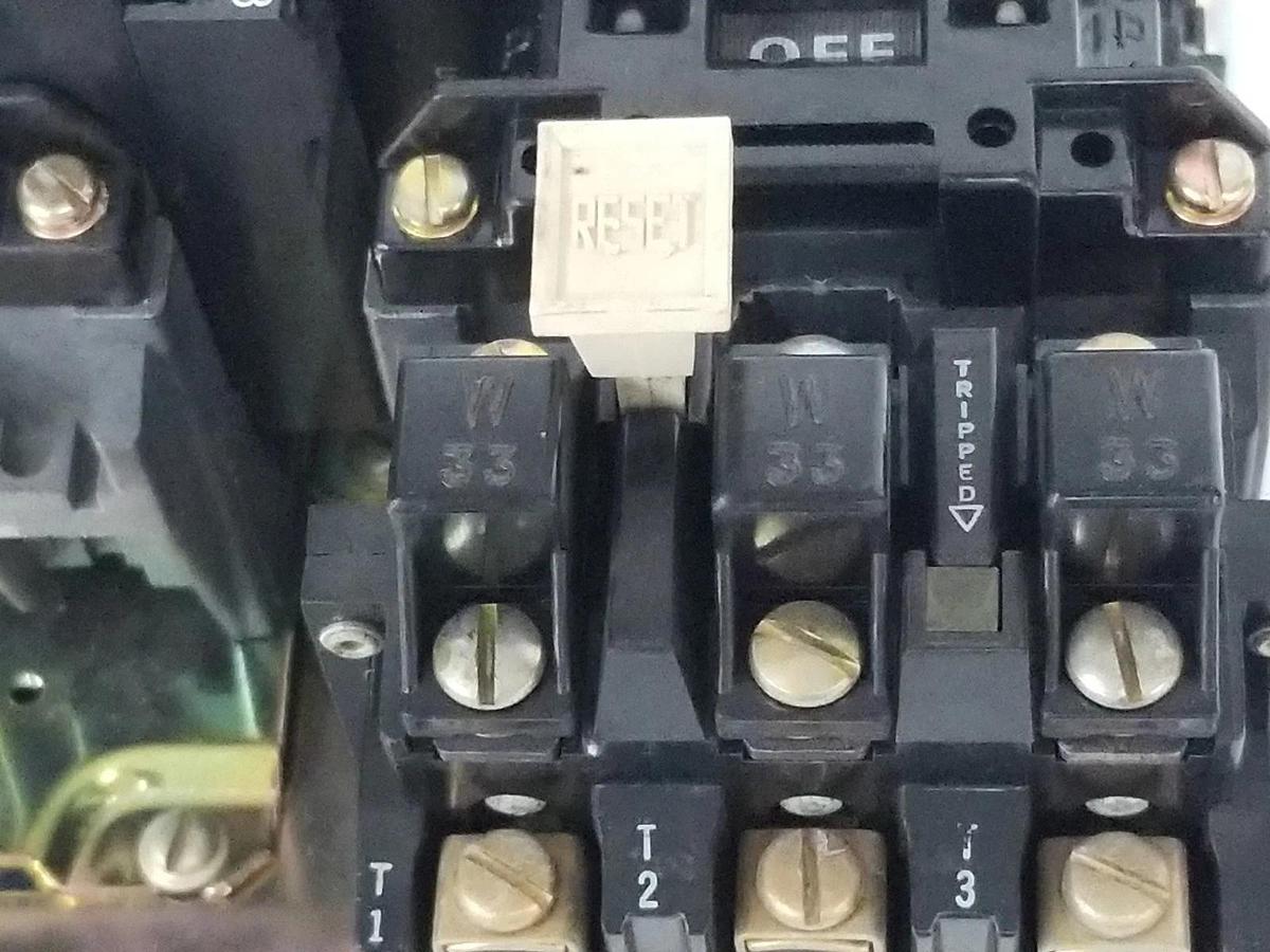 Used ALLEN BRADLEY 505-BOD REVERSING STARTER SER. C, CB236 115-120V 60HZ, 110V 50HZ