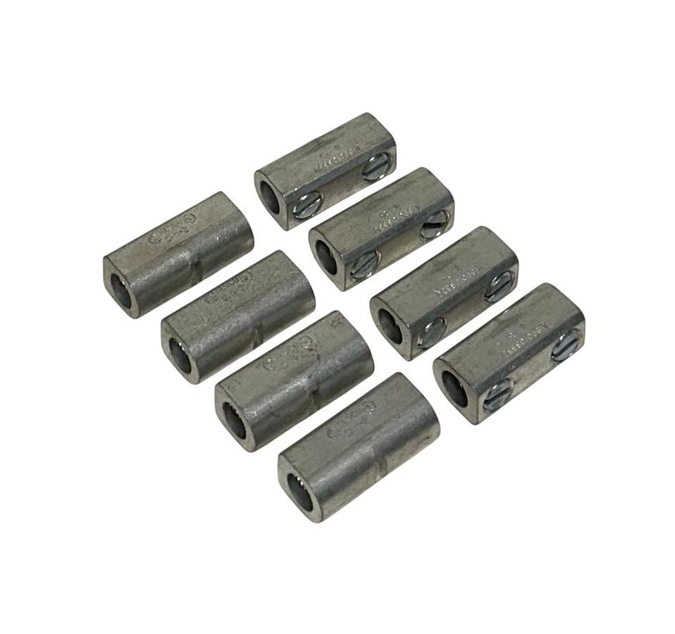 Used 8 ILSCO SPA-2 / D8680 / SPA2 ALUMINUM SPLICERS / REDUCERS 2-14 AL9CU 13397 NSNP