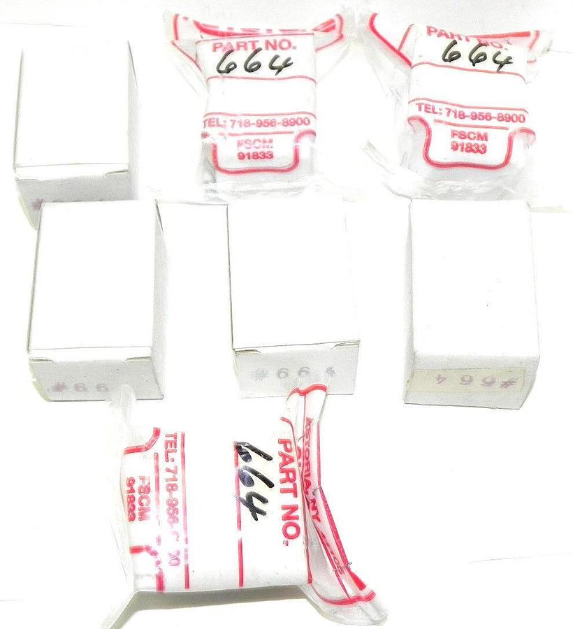 Used LOT OF 7 NEW KEYSTONE 664 COVERS