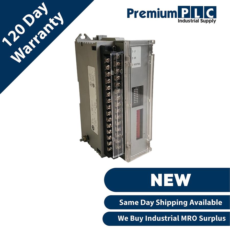 Used NEW ALLEN BRADLEY 1791-8AC /B 8IN/8OUT AC BLOCK I/O MODULE 17918AC