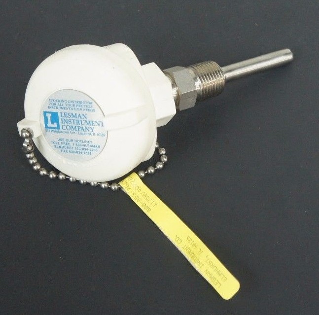 Used NEW LESMAN J69002U-00-65 TEMPERATURE SENSOR J69002U0065