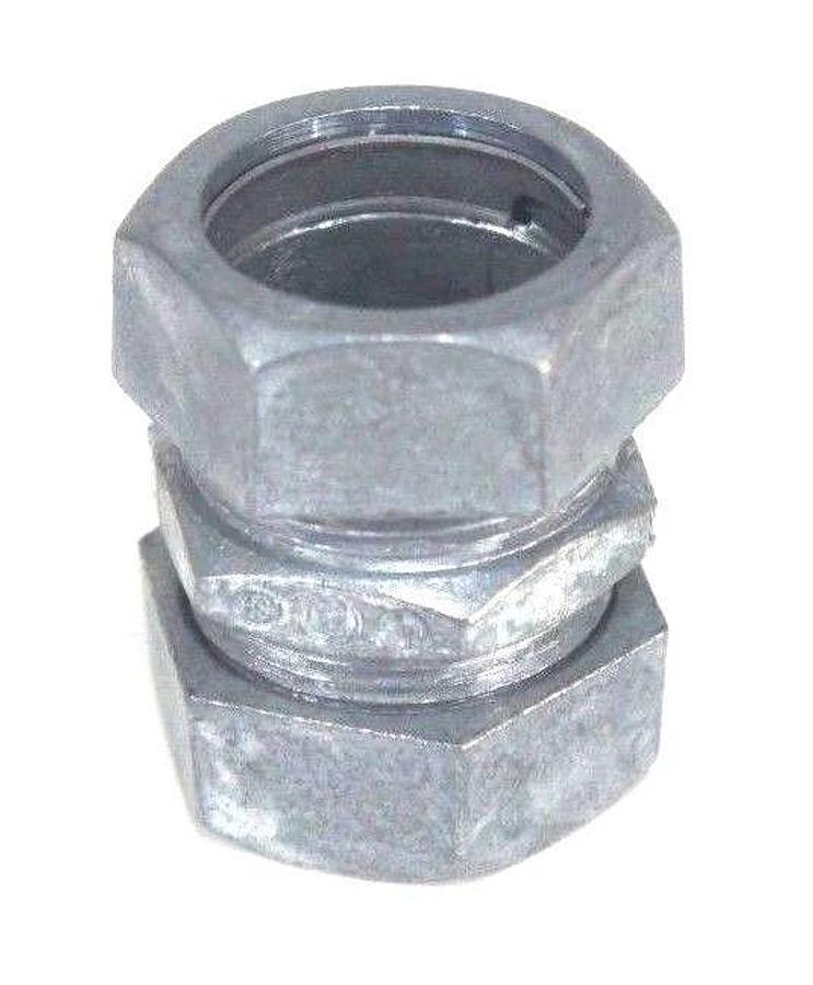 BOX OF 24 BRIDGEPORT 261-DC EMT COUPLINGS 3/4" COMPRESSION TYPE CONCRETE TIGHT