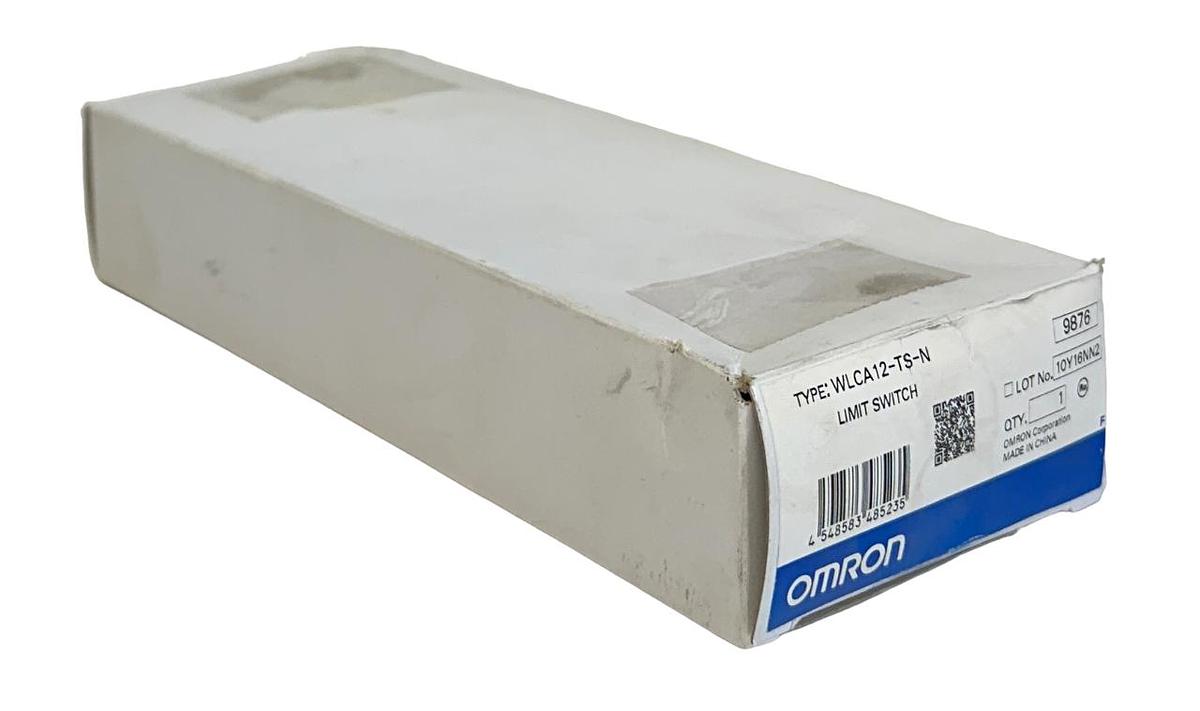 Used OMRON WLCA12-TS-N / WLCA12TSN LIMIT SWITCH ADJUSTABLE ROLLER SPDT NSMP