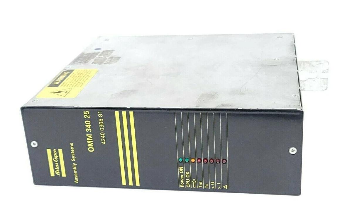 Used ATLAS COPCO QMM34025 SERVO CONTROLLER 4240030881-0006 P5