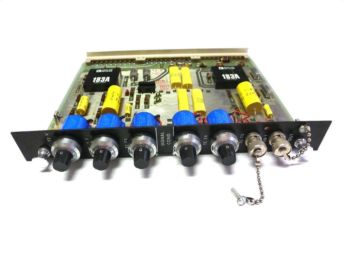 Used GENERAL ELECTRIC 44C331857-G01 SIGNAL CONDITIONING MODULE 60HZ 44C331857G01