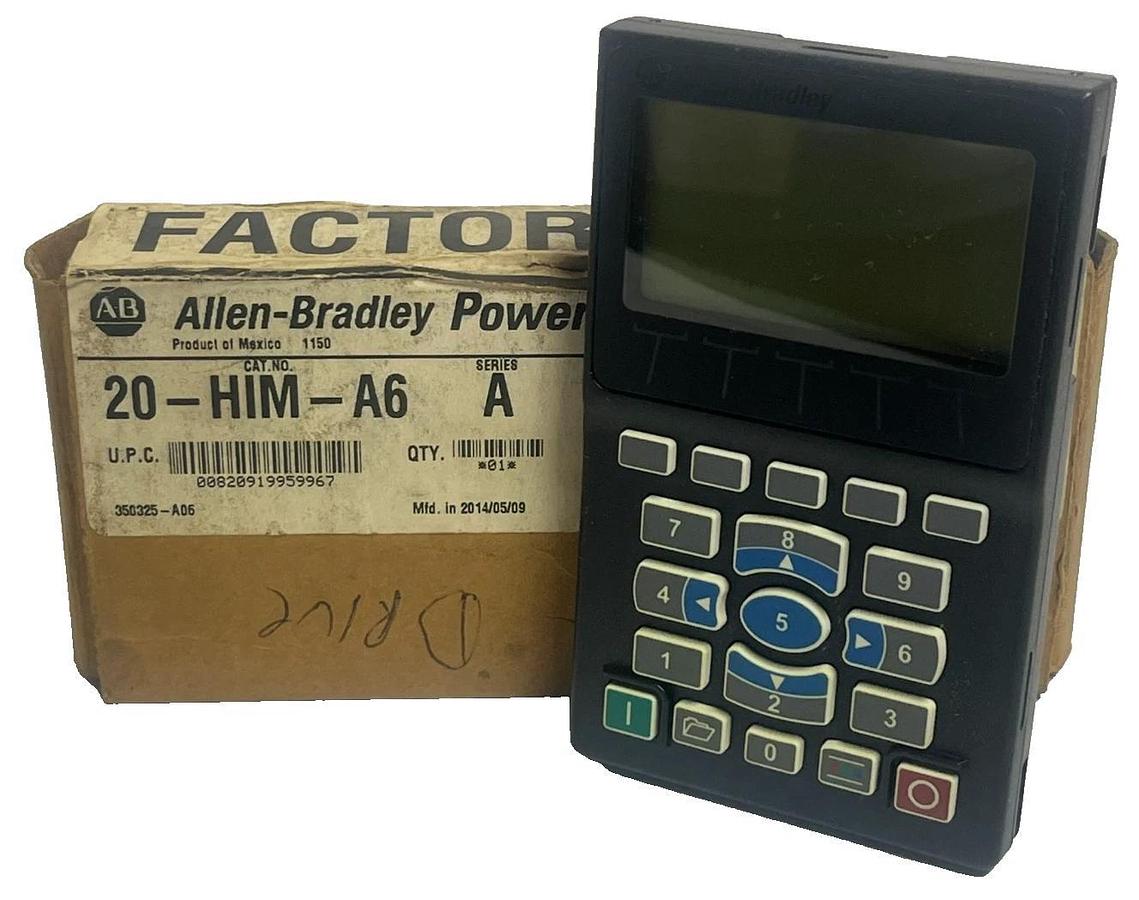 ALLEN-BRADLEY 20-HIM-A6 Ser. A PowerFlex Enhanced HIM V2.003 LCD Keypad 20HIMA6