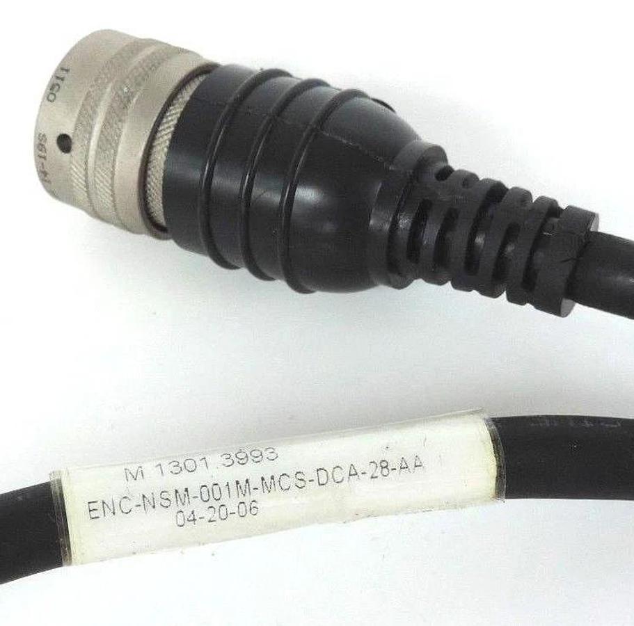 Used NIB G&L MOTION CONTROL M.1301.3993 DRIVE TO NSM MOTOR ENCODER CONNECTOR
