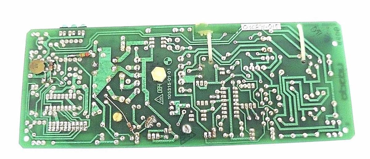 Used OPCON 25B06-5201 REV. 10 POWER SUPPLY BOARD 105315-01-01