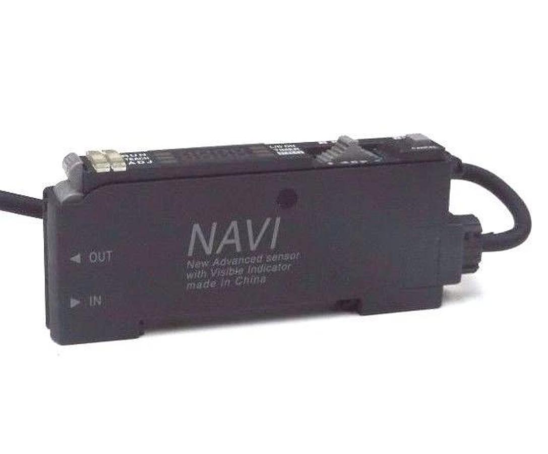 Used LOT OF 2 SUNX FX-301P-F7 NAVI ADVANCED DIGITAL FIBER OPTIC SENSORS FX301PF7