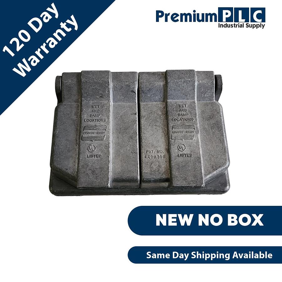 Used NEW EATON CROUSE-HINDS WLRD1 WET/DAMP LOCATION COVER SERIES WLRD 4.058.358