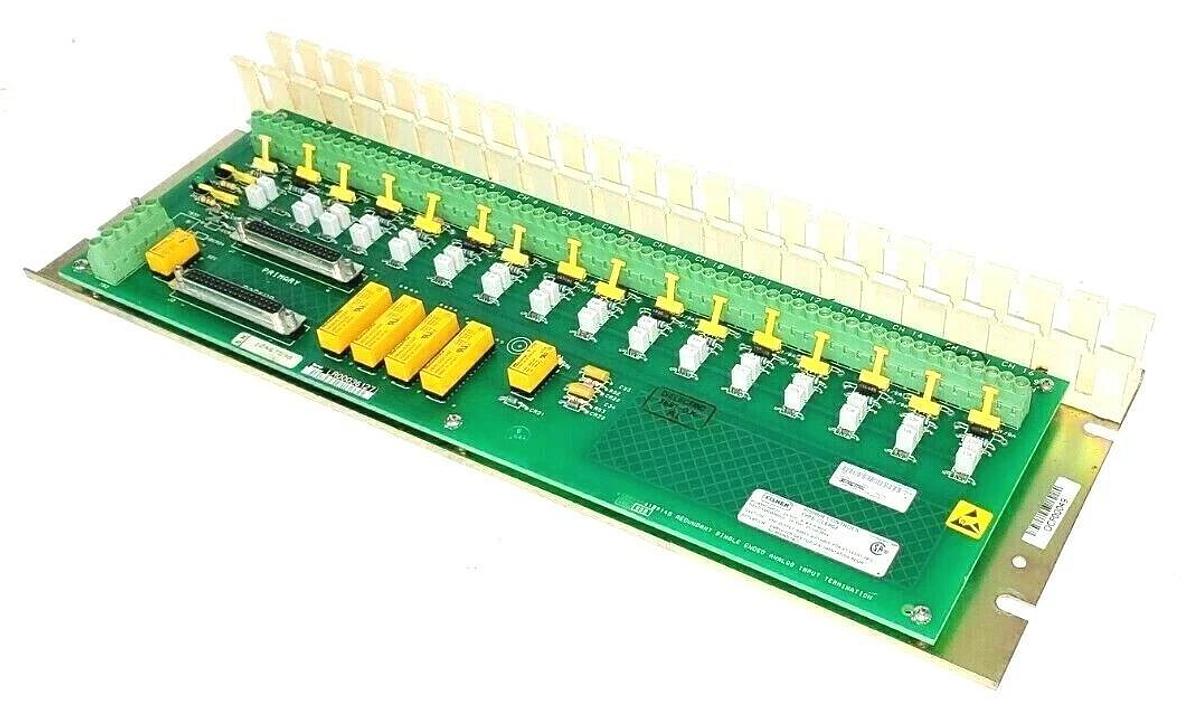 Used FISHER CONTROLS 41B9148X03R TYPE: CL6862 41B9145 REDUNDANT SINGLE ANALOG INPUT