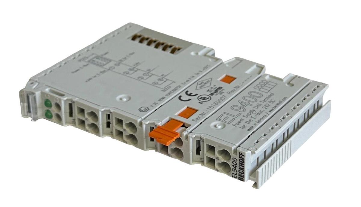 Used NEW BECKHOFF EL9400 I/O SERIES POWER SUPPLY UNIT TERMINAL FOR E-BUS 24VDC OEM