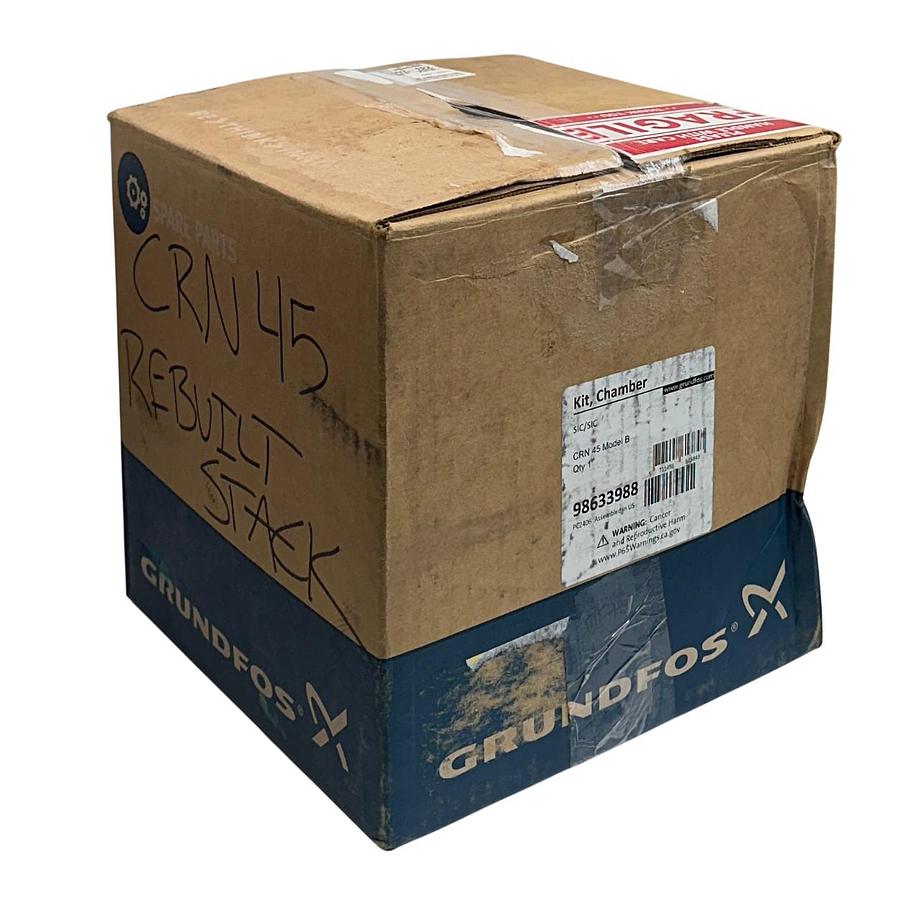 GRUNDFOS 98633988 OEM CHAMBER STACK KIT SIC/SIC CRN45 MODEL B FOR PUMP NSMP