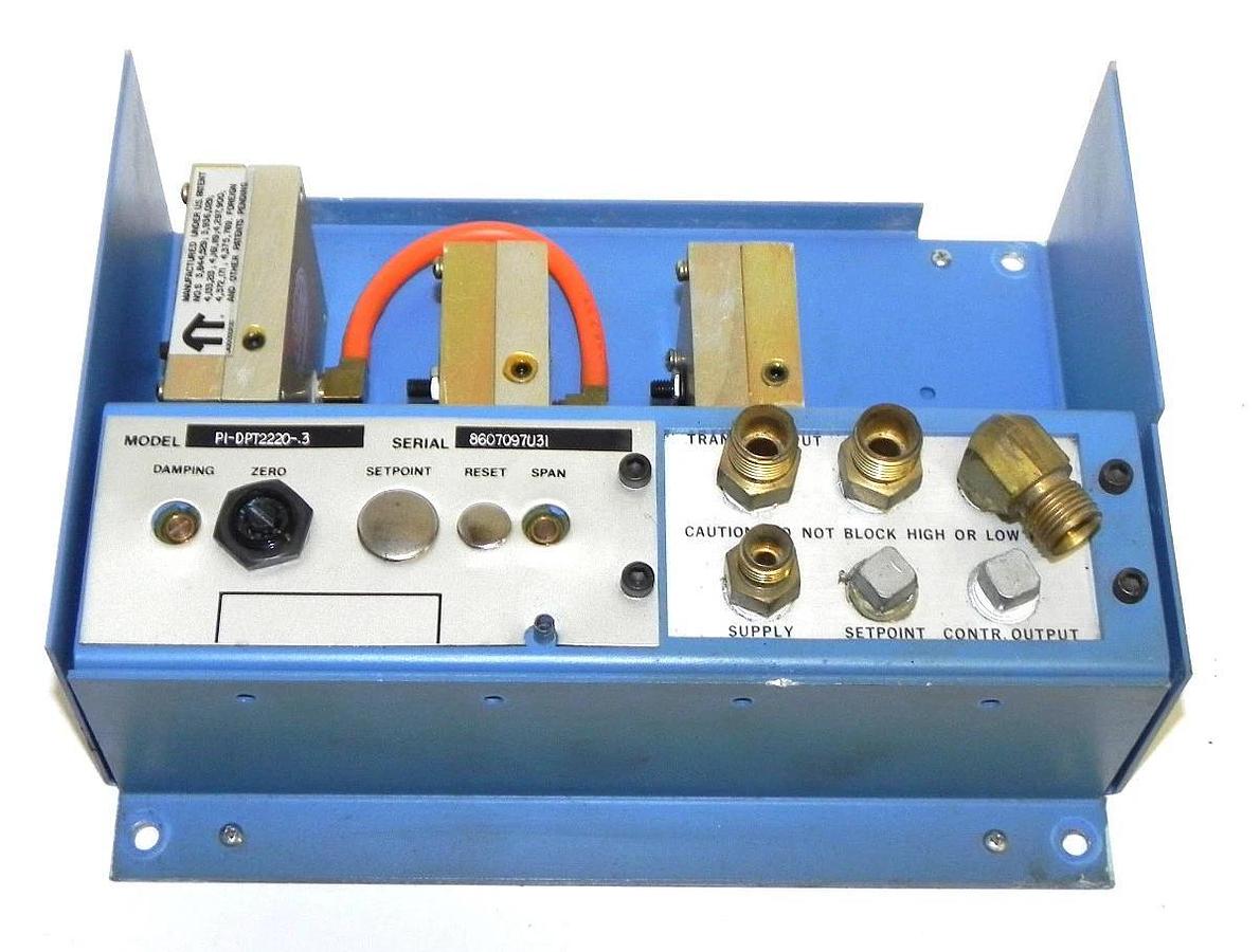 Used BRANDT PI-DPT2220-.3 PRESSURE TRANSMITTER DIFFERENTIAL PIDPT22203