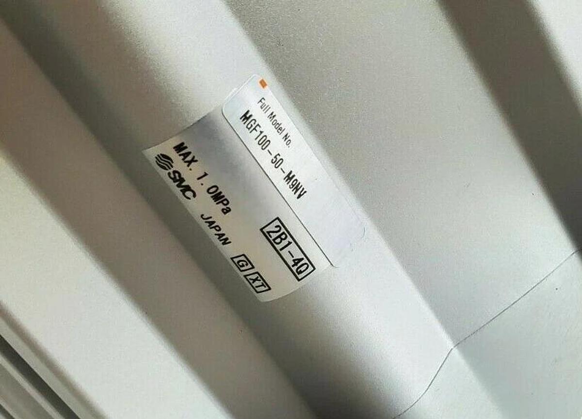 Used NEW SMC MGF100-50-M9NV CYLINDER W/ AUTOSWITCH MGF10050M9NV