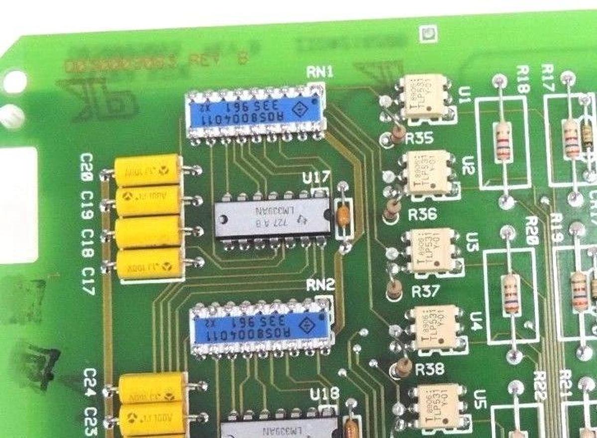 Refurbished REPAIRED HONEYWELL 621-4550R INPUT MODULE 6214500R, D030009083 REV. B